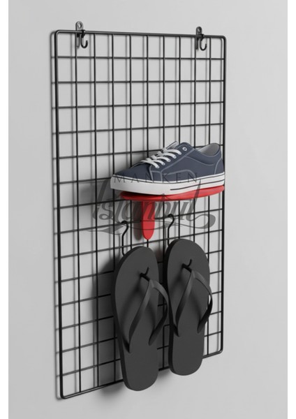 10 Adet Tel Panoya Geçme Plastik Ayakkabı Standı Ayakkabı Standı Ayakkabı Rafı modelleri