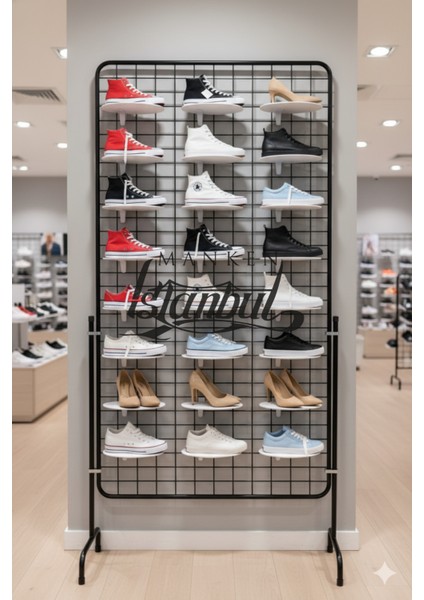 20 Adet Tel Panoya Geçme Plastik Ayakkabı Standı Ayakkabı Standı Ayakkabı Rafı fırsatları