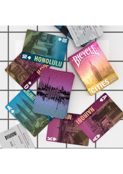 Cities Of The World Oyun Kartı modelleri