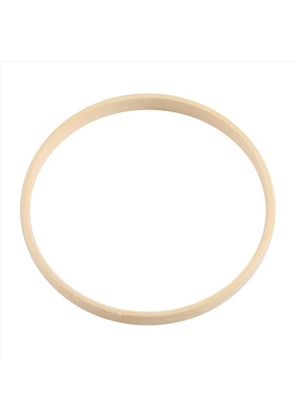 Rüya Bambu Yüzükler Ahşap Daire Yuvarlak Catcher Dıy Hoop Çiçek Çelenk Evi Bahçe Bitki Dekoru Asma Sepet 10CM (Yurt Dışından) fırsatları