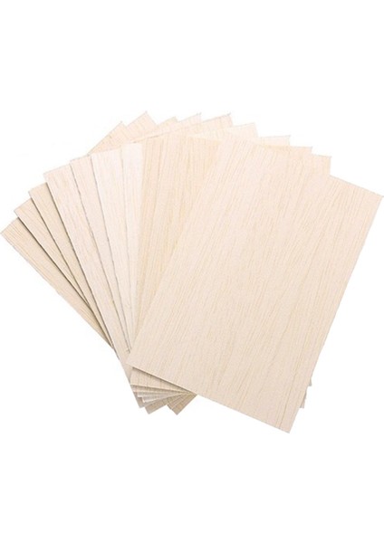 30 Paket Bitmemiş Ahşap Çarşaflar Yapıştırılmış Lamine Ahşap Ince Ahşap Tahta Ev Uçakları Gemisi Teknesi ve El Sanatları Dıy Süslemeleri (Yurt Dışından) indirimleri