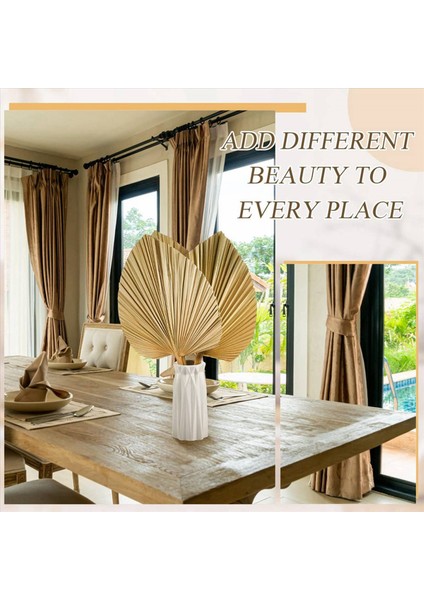 16PCS Kurutulmuş Palmiye Yaprakları Dekorasyonlar Kesilmiş Kurutulmuş Palmiye Mızrak Fanları Tropikal Kurutulmuş Düğün Çiçekleri Boho Düğün Dekoru (Yurt Dışından) indirimleri