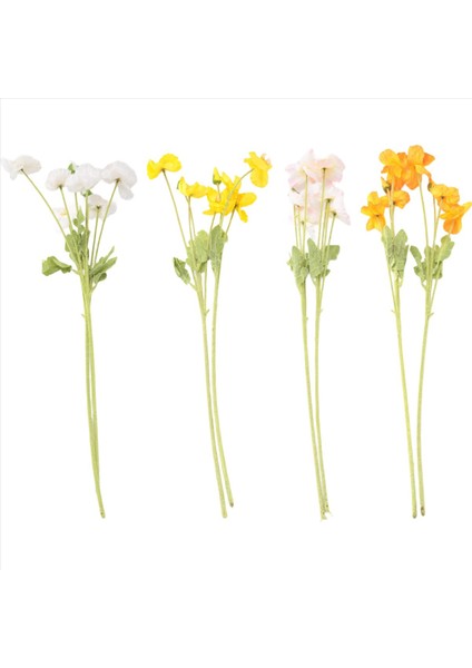 8 Paket Yapay Çiçekler Ipek Haşhaş Çiçekleri Ev Dekoru Buket Buket Düğün Partisi Çiçek Çiçek Aranjman (Yurt Dışından) fiyatları