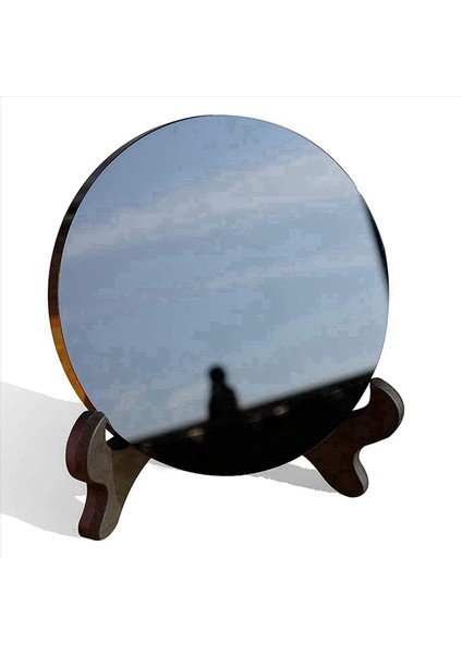 2x Obsidian Stand Feng Shui Pürüzsüz Doğal Kristal Ev Dekorasyonu Qi Toplama Zenginlik ve Doğruluk 80MM (Yurt Dışından) fiyatları
