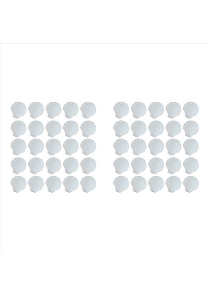 50PCS Doğal Tarak Kabuğu El Yapımı Diy Yaratıcı Üretim Için Özel El Yapımı Diy Yaratıcı Boyama Kabuğu (Yurt Dışından)