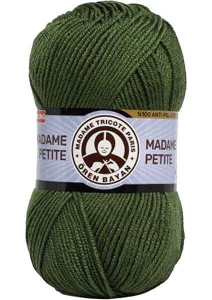 Ören Bayan Madame Petite Örgü İpi - Koyu Yeşil - 1 Adet - ( Renk Kodu: 133 ) fiyatları