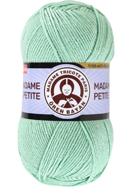 Ören Bayan Madame Petite Örgü İpi - Yeşil - 1 Adet - ( Renk Kodu: 125 ) fiyatları