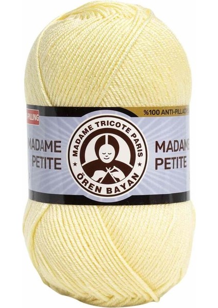 Ören Bayan Madame Petite Örgü İpi - Sarı - 1 Adet - ( Renk Kodu: 098 ) fiyatları