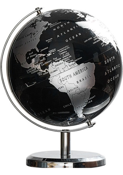 Dünya Globe Takımyıldız Haritası Globe Home Masa Masası Süsleri Ofisi Ev Dekorasyon Aksesuarları (Siyah) (Yurt Dışından)