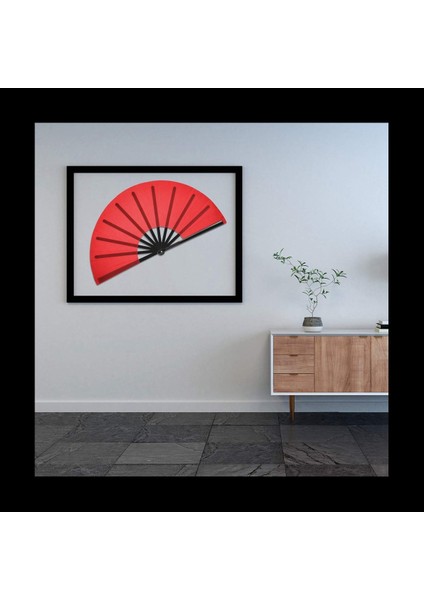 8 Adet Büyük Katlanır Fan Naylon Kumaş El Tipi Katlanır Fan Çin Kung Fu Tai Chi Fan Dekorasyon Kat El Fan (Kırmızı) (Yurt Dışından) indirimleri