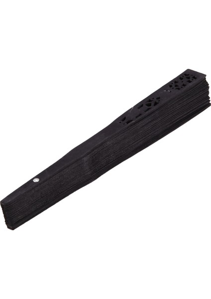 2pcs 8 Inç Çin Japon Katlanır Fan Orijinal Ahşap El Bambu Cep Fan-Black (Yurt Dışından) fırsatları