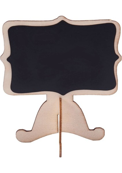 50 Pcs Mini Ahşap Küçük Düğün Blackboard Mesaj Tablo Numarası Kara Tahta (Yurt Dışından) fırsatları