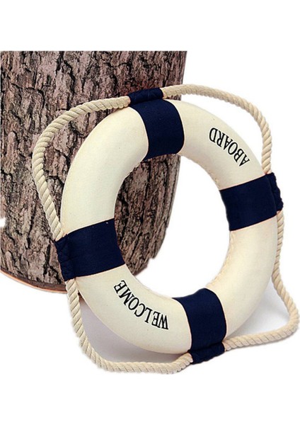 2pcs Gemiye Hoş Geldiniz Köpük Nautical Life Lifebuoy Yüzük Tekne Duvar Ev Dekorasyonu 50 cm Mavi ve Kırmızı (Yurt Dışından) indirimleri
