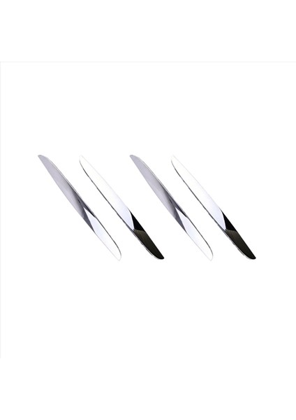 4pcs Krom Abs Ön Tampon Böbrek Izgara Kapak Kapağı Trim 51137117242 Bmw 3 Serisi E90 E91 2006-2008 (Yurt Dışından)