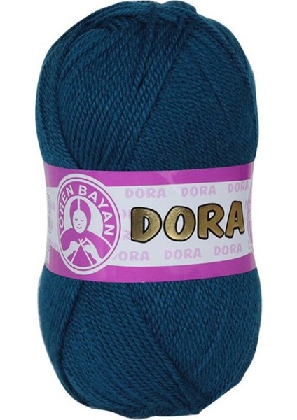 Ören Bayan Dora Örgü İpi - Petrol Mavi - 1 Adet - ( Renk Kodu : 101 ) fiyatları