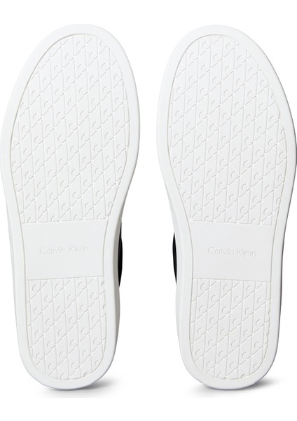 Siyah - Beyaz Erkek Sneaker Classıc Cupsole Laceup Tape Lth