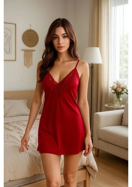 Zarif Dantel Işlemeli Kadın Gecelik 104 indirimleri