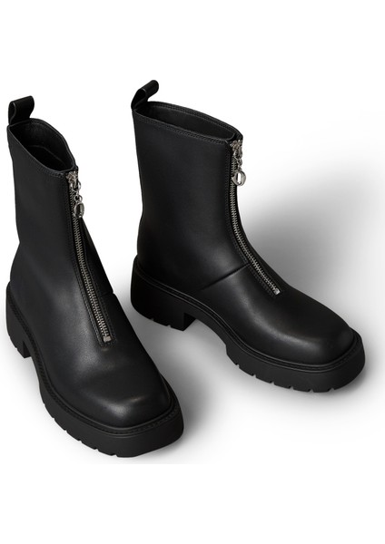 Deri Siyah Kadın Bot YW0YW01907BEH modelleri