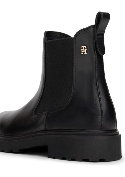 Deri Siyah Kadın Bot FW0FW08766BDS fırsatları