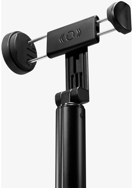 Kablosuz Bluetooth Selfie Çubuğu Uzaktan Kumandalı Tripod / 1.4 Metre Kadar Uzatılabilir Kolay Taşınabilir S541W Black - AMP09336