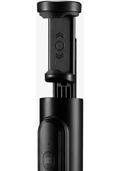 Kablosuz Bluetooth Selfie Çubuğu Uzaktan Kumandalı Tripod / 1.4 Metre Kadar Uzatılabilir Kolay Taşınabilir S541W Black - AMP09336