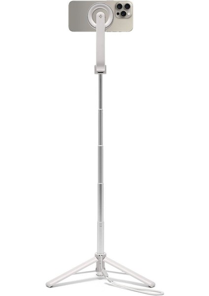 Kablosuz Bluetooth Selfie Çubuğu MagSafe ile Uyumlu Uzaktan Kumandalı Tripod / 60 cm Kadar Uzatılabilir Kolay Taşınabilir MagFit S571W Dune Beige - AMP07657 fiyatları