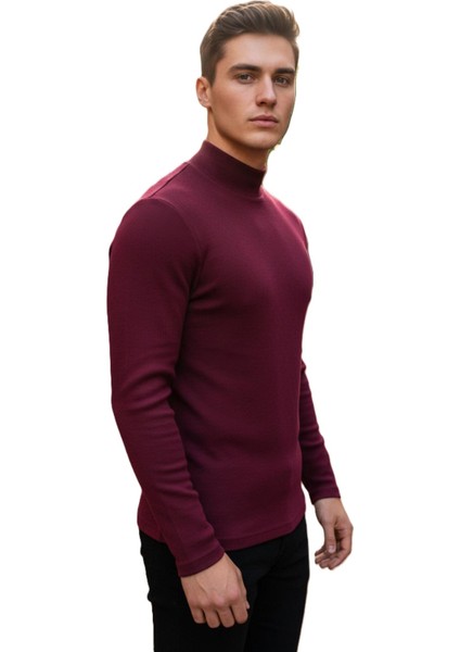 Erkek Yarım Balıkcı Uzun Kol Normal Beden Sweatshırt modelleri