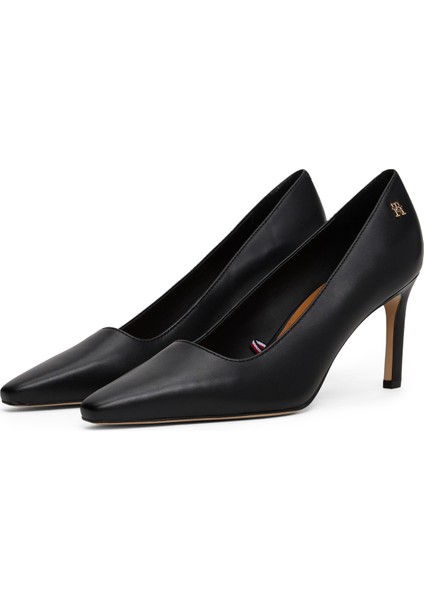 Deri Siyah Kadın Stiletto FW0FW08993BDS fiyatları