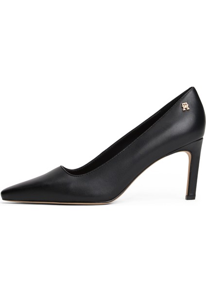 Deri Siyah Kadın Stiletto FW0FW08993BDS modelleri