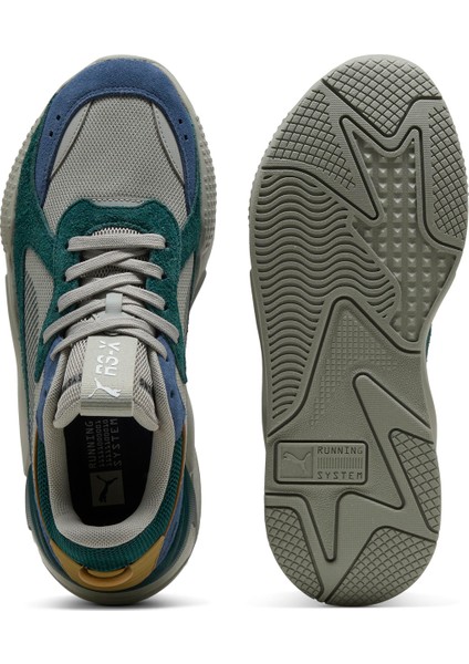 39821014 Rs-X Heritage Smokey Gray- Gri - Yeşil Erkek Lifestyle Ayakkabı
