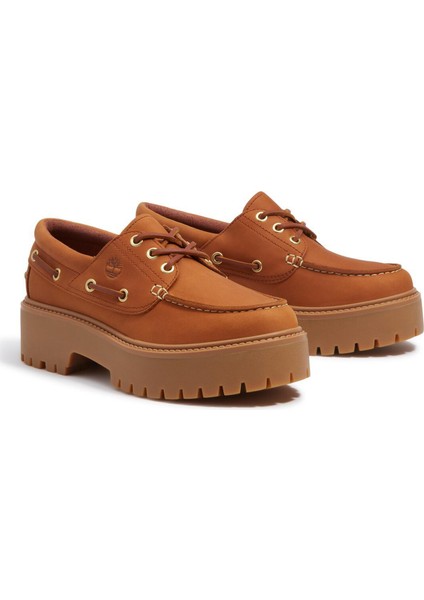 Deri Kahve Kadın Günlük Ayakkabı TB0A2GVFEM71 fırsatları
