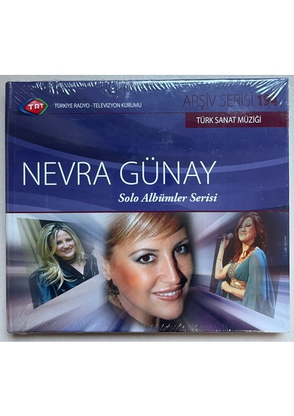 Nevra Günay Solo Albümler Serisi (Arşiv Serisi) CD (Jelatininde Sıfır Orjnal Dönem Baskı Cd)
