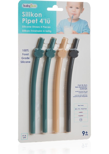 Silikon Pipet 4 Lü Erkek