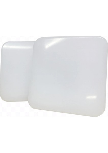 24W Kare LED Glop Armatür – Beyaz Kasa – 6500K Beyaz Işık modelleri