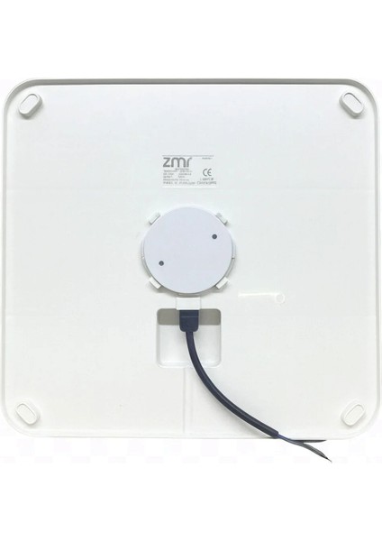 24W Kare LED Glop Armatür – Beyaz Kasa – 6500K Beyaz Işık indirimleri