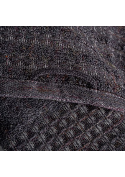 Zeus 4'lü El Havlusu Seti Organik Pamuk Inject Antrasit 30X50 cm