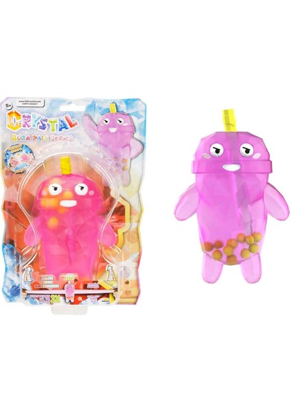 Crystal Bubble Tea Boba Pals Serisi Stretch Figür - Fizzi