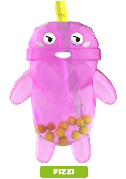 Crystal Bubble Tea Boba Pals Serisi Stretch Figür - Fizzi fiyatları