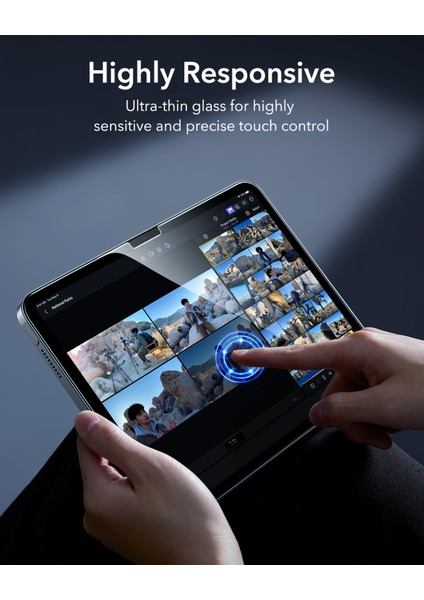 iPad 2025 10.9 Inç (10.Nesil - 11.Nesil) Ultrafit Armorite Ekran Koruyucu 2 Adet