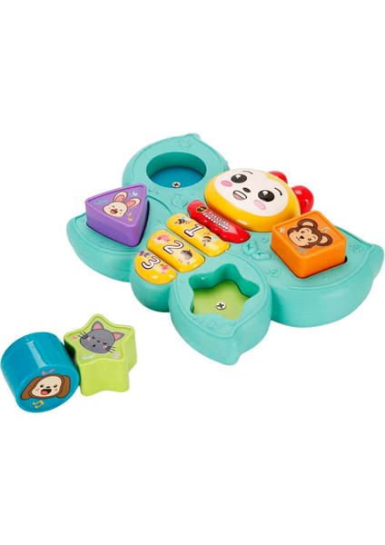 Sesli ve Işıklı Şekil Eşleştirme Arkadaşı Müzikal Kelebek fiyatları