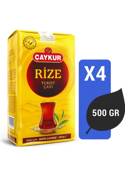 Rize Turist Çayı 500 Gr x 4 Adet