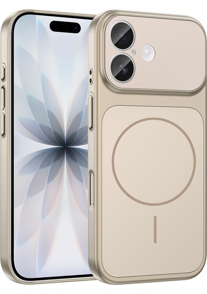 iPhone 17 Kılıf Maks M-Safe Şarj Özellikli Kamera Korumalı Formen Kapak - Gri fiyatları