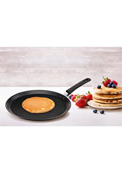 Titanium Character Krep Tavası 25 cm Titanyum Kaplama Kırmızı Renk 1 Adet indirimleri