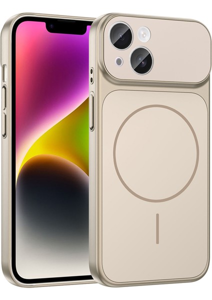 iPhone 14 Kılıf Maks M-Safe Şarj Özellikli Kamera Korumalı Formen Kapak - Gri fiyatları