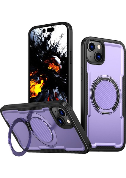 iPhone 14 Plus Için Pc Hibrit Tpu Telefon Kılıfı (Yurt Dışından)