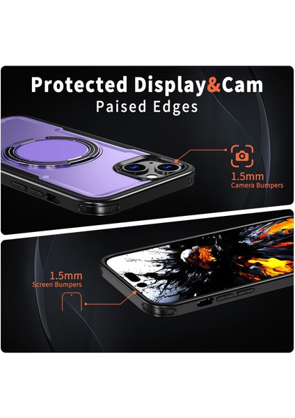 iPhone 14 Plus Için Pc Hibrit Tpu Telefon Kılıfı (Yurt Dışından) fırsatları