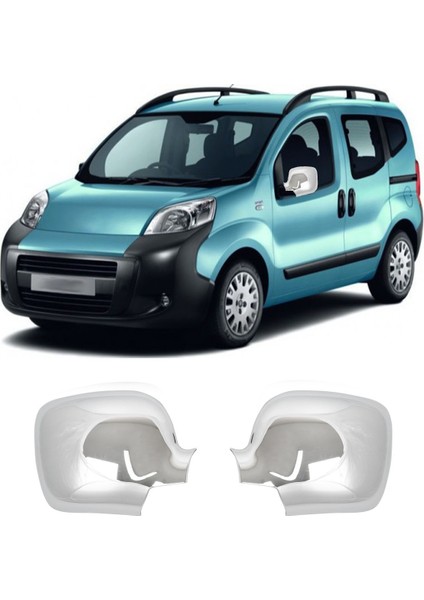 Renault Kangoo Uyumlu 2008-2013 Ayna Kapağı 2 Parça Abs Krom Kaplama fiyatları