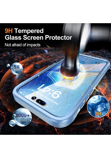 iPhone 17 Pro Için Su Geçirmez Telefon Kılıfı (Yurt Dışından) modelleri