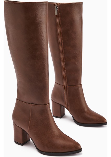 Deniza Taba Topuklu Kadın Çizme fiyatları