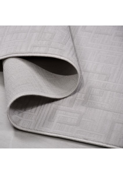 Viyora - Siyah Gri Desenli Triko Akrilik Oturma Odası ve Salon Halısı - VY06K modelleri